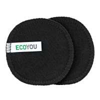 EcoYou Abschminkpads schwarz - 10er Set aus Bio Baumwolle EcoYou Abschminkpads schwarz - 10er Set aus Bio Baumwolle