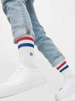 Vorschau: Natural Vibes Crew White Retro-Socken weiß aus Bio-Baumwolle Vorschau: Natural Vibes Crew White Retro-Socken weiß aus Bio-Baumwolle