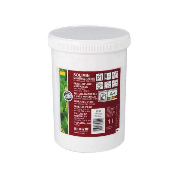Solimin Silikatfarbe lösemittelfrei- beste Wandfarbe weiß Solimin Silikatfarbe lösemittelfrei- beste Wandfarbe weiß