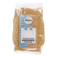 Amaranth gepufft fürs tägliche Frühstück, ohne Zuckerzusatz Amaranth gepufft fürs tägliche Frühstück, ohne Zuckerzusatz