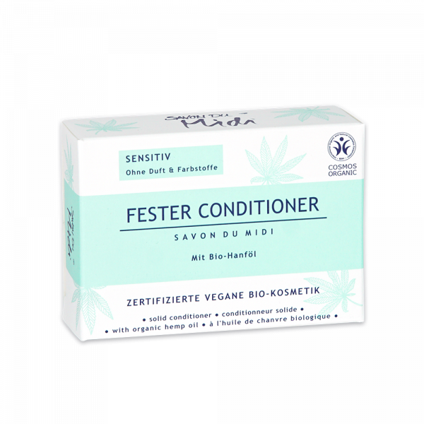 Savon du Midi Fester Conditioner sensitive mit Bio-Hanföl Savon du Midi Fester Conditioner sensitive mit Bio-Hanföl