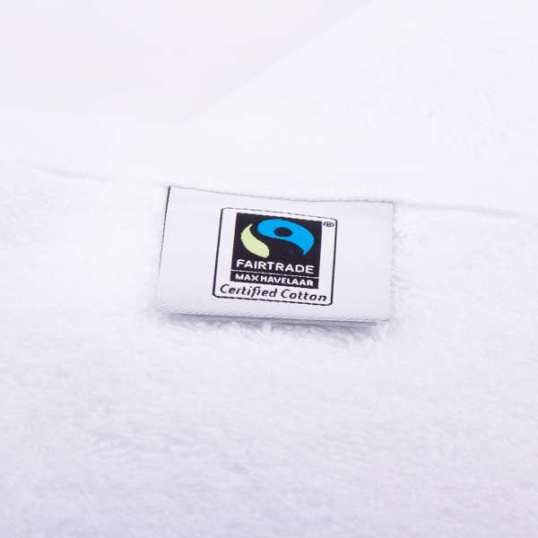 Badvorleger Baumwolle weiß 50x80 ohne Gummierung in Bio-Qualität