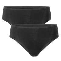 Living Crafts Damen Slip Tarissa aus Bio-Baumwolle, 2er-Pack