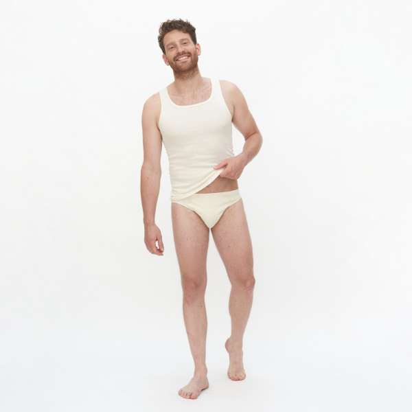 Living Crafts Herren Slip Jan aus Bio-Baumwolle