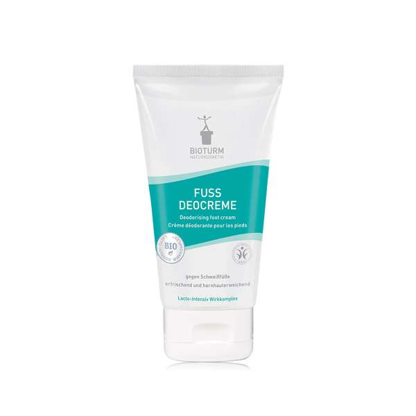 Bioturm Fuß Deo Creme: Natürliche Pflege gegen Schweißfüße & Geruch Bioturm Fuß Deo Creme: Natürliche Pflege gegen Schweißfüße & Geruch