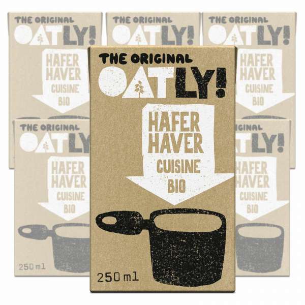 Laktosefreie Hafer Cuisine Sahnealternative im 6x250 ml Set Laktosefreie Hafer Cuisine Sahnealternative im 6x250 ml Set