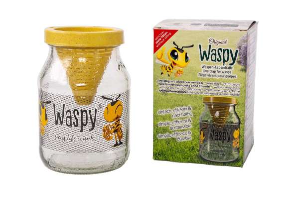 Waspy natürliche Wespenfalle: effektiv und tierfreundlich