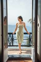 Vorschau: Living Crafts luftiges, grünes Damen-Nachthemd aus Jersey Vorschau: Living Crafts luftiges, grünes Damen-Nachthemd aus Jersey