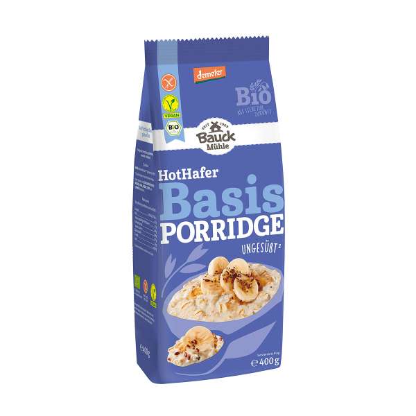 Bauckhof Bio Porridge für ein glutenfreies Frühstück Bauckhof Bio Porridge für ein glutenfreies Frühstück