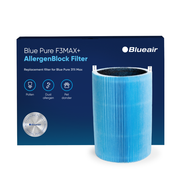 Blueair AllergenBlock Ersatzfilter für Blue Pure 3450i Max / 311i+ Max mit Aktivkohle Blueair AllergenBlock Ersatzfilter für Blue Pure 3450i Max / 311i+ Max mit Aktivkohle