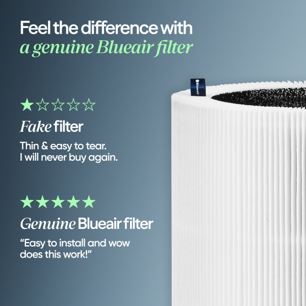 Blueair F5MAX Ersatzfilter mit Partikelfilter und Aktivkohle