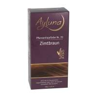 Ayluna Zimtbraun Haarfarbe - Haare rein pflanzlich färben, PPD frei Ayluna Zimtbraun Haarfarbe - Haare rein pflanzlich färben, PPD frei