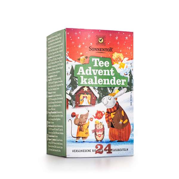 Tee Adventskalender 2025 - 24 ausgefallene Teesorten - Bio Tee Adventskalender 2025 - 24 ausgefallene Teesorten - Bio