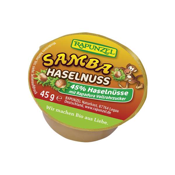 Gratisgeschenk Samba Bio Nuss-Schoko-Aufstrich Gratisgeschenk Samba Bio Nuss-Schoko-Aufstrich