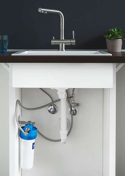 Einbaufilter 2.2 Safe mit Aquastop von Alvito