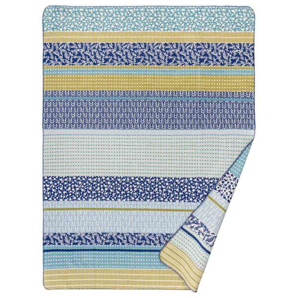 PureNature Kuscheldecke Gaia mit Muster: Qualität aus Deutschland