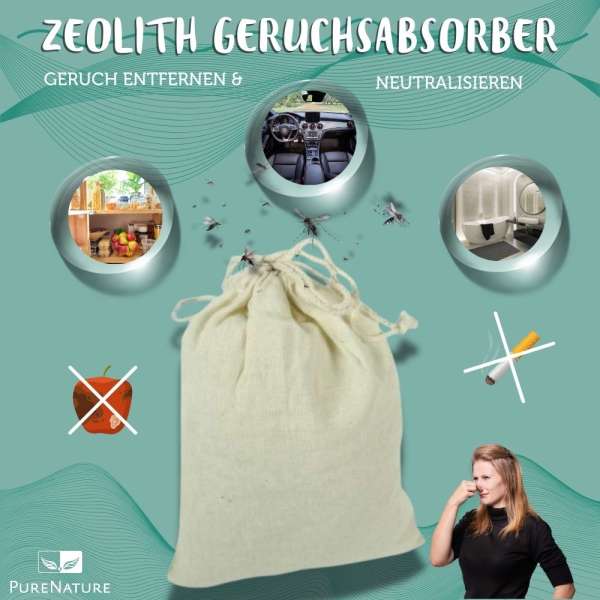 Zeolith Geruchsabsorber: Geruch entfernen & neutralisieren