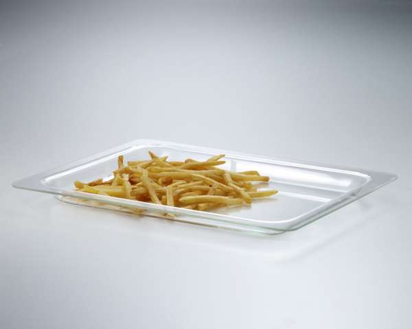 Vielseitiges hohes Backblech Glas: vom Ofen auf den Tisch