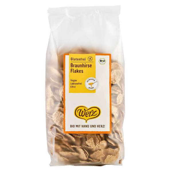 Braunhirse Flakes glutenfrei, besonders knusprig Braunhirse Flakes glutenfrei, besonders knusprig