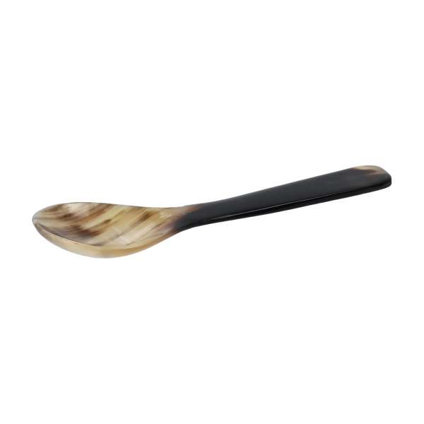 Horn Esslöffel mittelgroß 15 cm, ideal für Allergiker Horn Esslöffel mittelgroß 15 cm, ideal für Allergiker