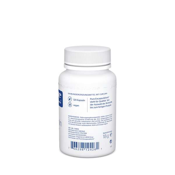Pure Encapsulations Curcumin mit Bioperin, 60 Kapseln