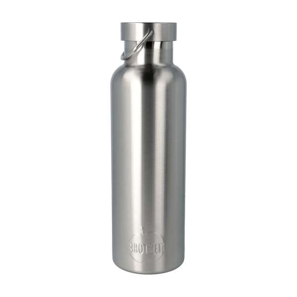 Brotzeit Edelstahl Thermosflasche: 100% plastikfrei & auslaufsicher