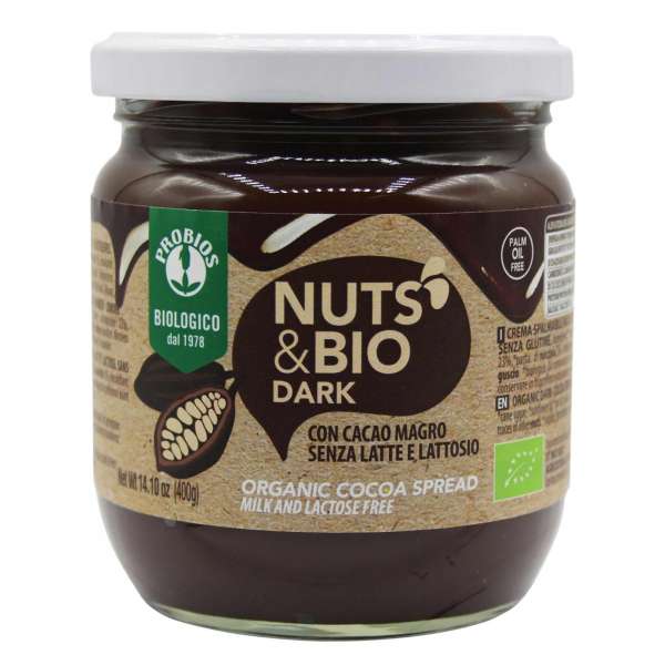 Probios Nuts & Bio Dark: glutenfrei & laktosefrei Probios Nuts & Bio Dark: glutenfrei & laktosefrei