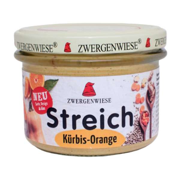 Zwergenwiese Kürbis Brotaufstrich mit Orange: vegan und glutenfrei Zwergenwiese Kürbis Brotaufstrich mit Orange: vegan und glutenfrei