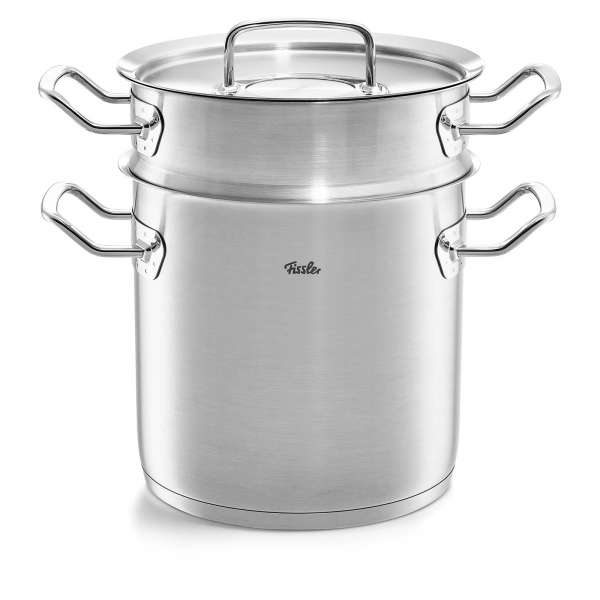 Fissler Multi Star hoher Topf mit Siebeinsatz für Pasta Fissler Multi Star hoher Topf mit Siebeinsatz für Pasta
