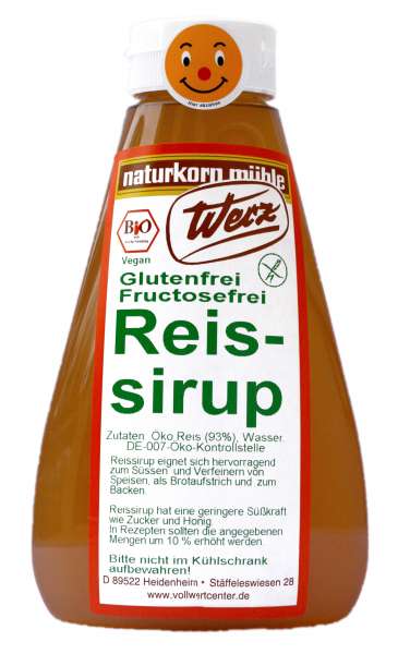 Reissirup fructosefrei statt Zucker kaufen Reissirup fructosefrei statt Zucker kaufen