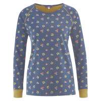 Living Crafts Schlafshirt Langarm für Damen - Bio & vegan Living Crafts Schlafshirt Langarm für Damen - Bio & vegan