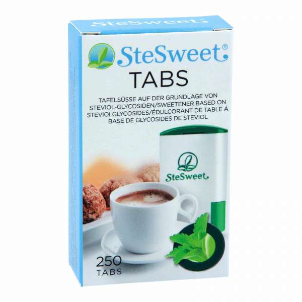 Stevia Tabs im Spender kaufen - natürlich süß & kalorienfrei Stevia Tabs im Spender kaufen - natürlich süß & kalorienfrei