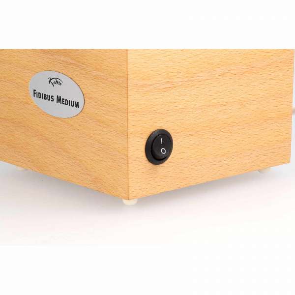 KoMo Fidibus Medium - kleine, starke Getreidemühle aus Buchenholz