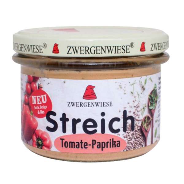 Zwergenwiese Veganer Aufstrich Tomate - Paprika Zwergenwiese Veganer Aufstrich Tomate - Paprika