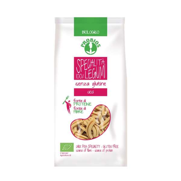 Probios Casarecce Nudeln aus Kichererbsen - Low Carb Pasta Probios Casarecce Nudeln aus Kichererbsen - Low Carb Pasta