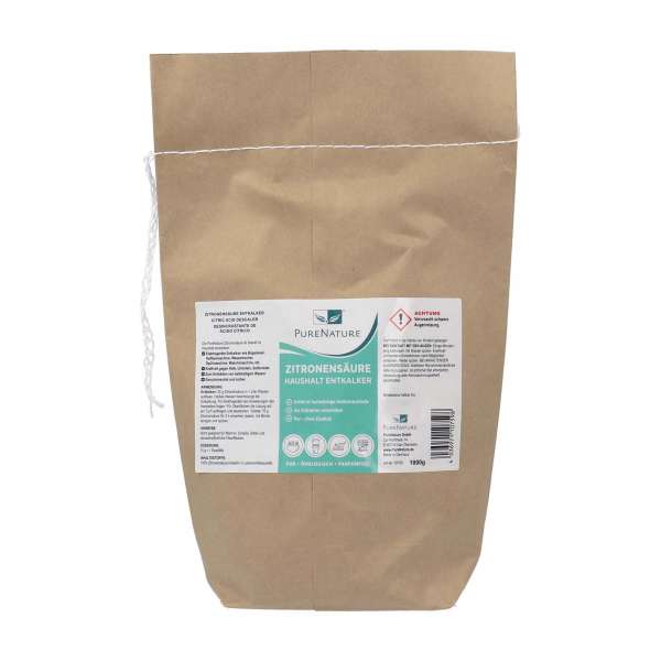 PureNature Reine Zitronensäure 1 kg im Öko Sparpack kaufen PureNature Reine Zitronensäure 1 kg im Öko Sparpack kaufen