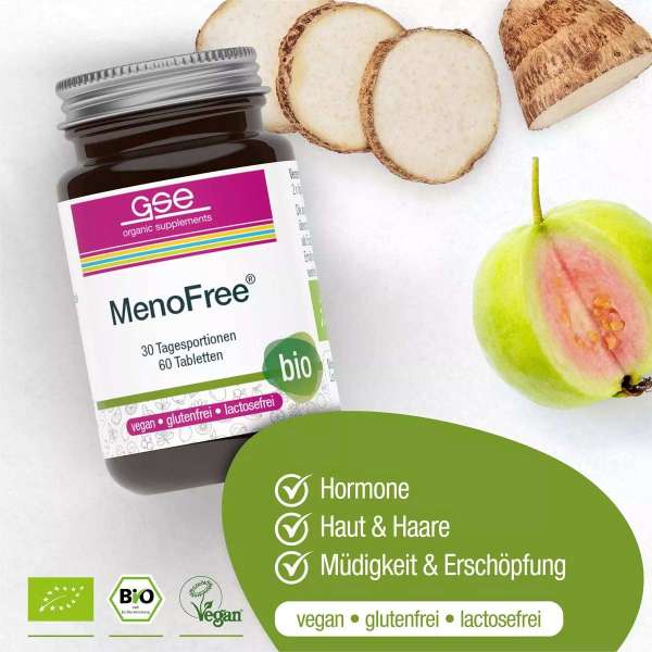 MenoFree Nahrungsergänzungsmittel in Bio-Qualität