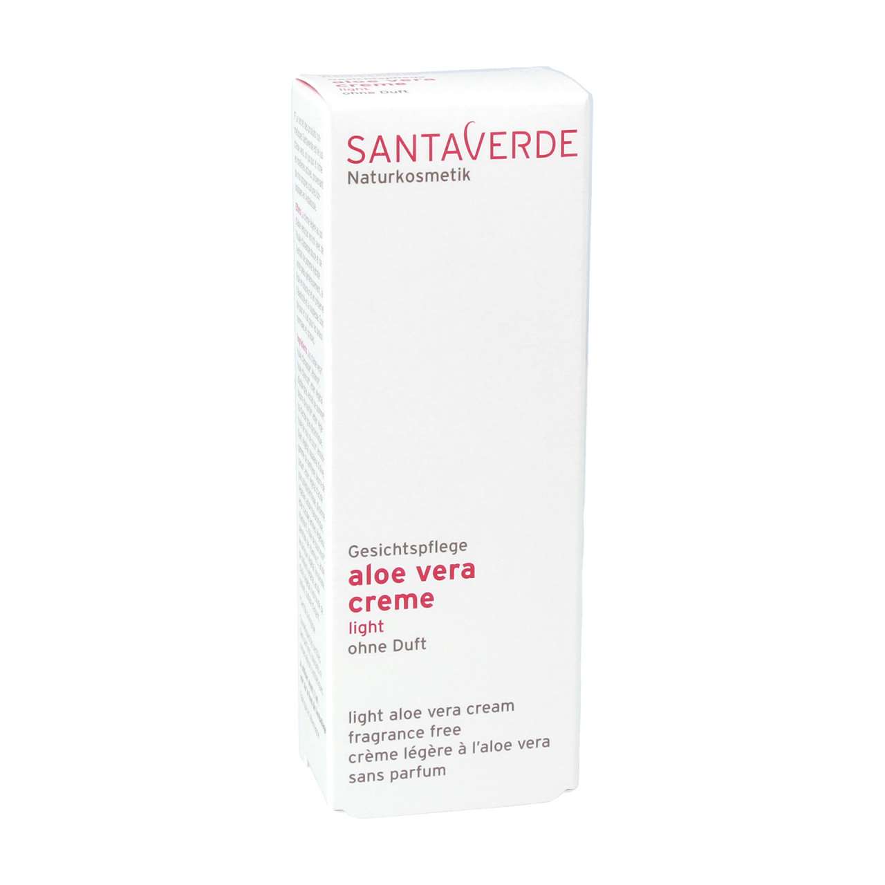 Santaverde Aloe Vera Creme light - Feuchtigkeitsemulsion