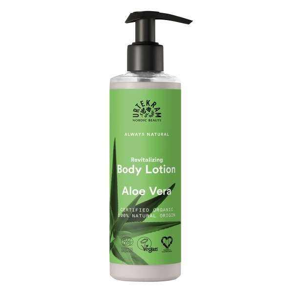 Urtekram Aloe Vera Körperlotion mit Olive - ohne Mineralöl, 250ml Urtekram Aloe Vera Körperlotion mit Olive - ohne Mineralöl, 250ml