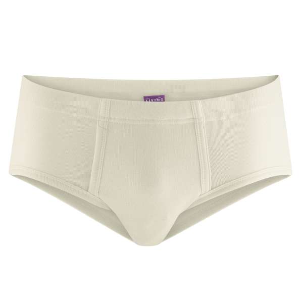 Living Crafts Herren Slip Julius aus Bio-Baumwolle mit Eingriff Living Crafts Herren Slip Julius aus Bio-Baumwolle mit Eingriff