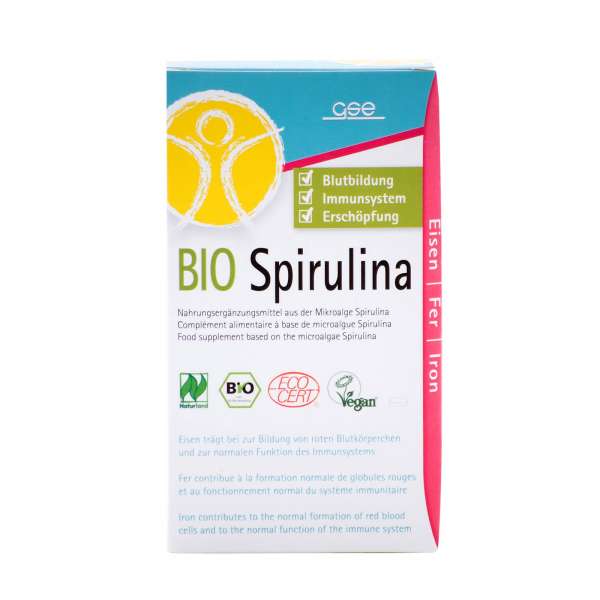 Spirulina Bio zertifiziert - 240 Tabletten Spirulina Bio zertifiziert - 240 Tabletten