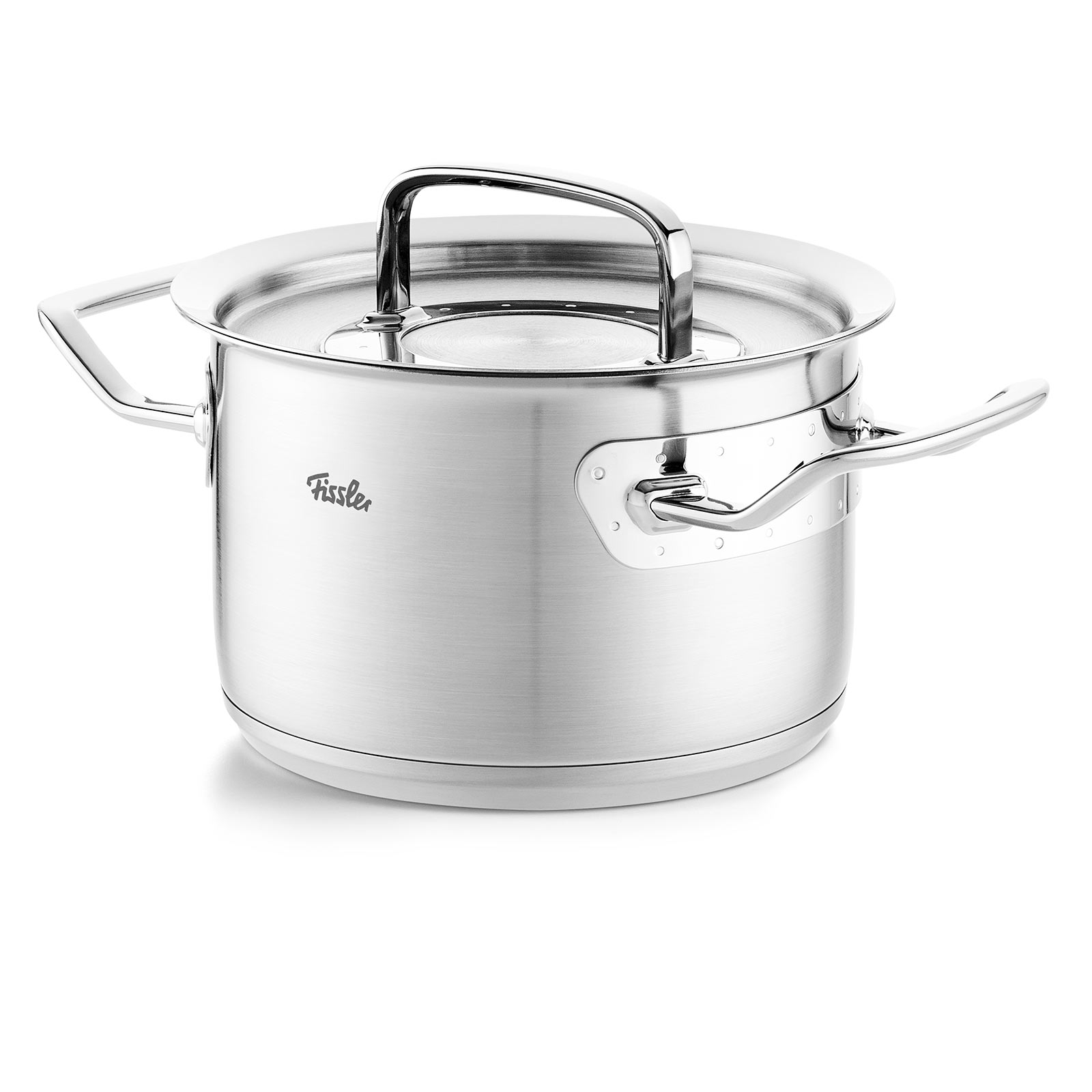 Förderungsbereich Töpfe Fissler Profi Collection - PureNature Kochtopf mit Edelstahl - Deckel