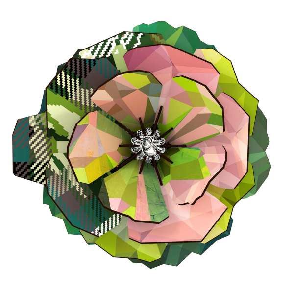 Miho 3D Blume: Design für eine kreative Wandgestaltung Miho 3D Blume: Design für eine kreative Wandgestaltung