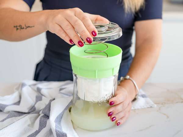 Kefirko Cheese Maker Käsebereiter grün: Käse selber machen