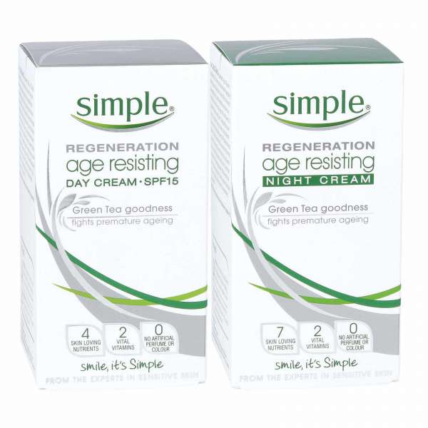 Simple Set - feuchtigkeitsspendende Pflege für trockene Haut Simple Set - feuchtigkeitsspendende Pflege für trockene Haut
