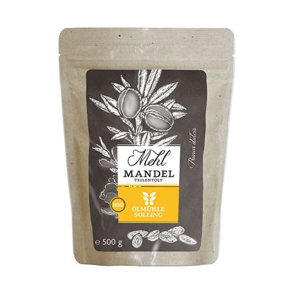 Bio Mandelmehl kaufen - teilentölt für glutenfreies Backen Bio Mandelmehl kaufen - teilentölt für glutenfreies Backen