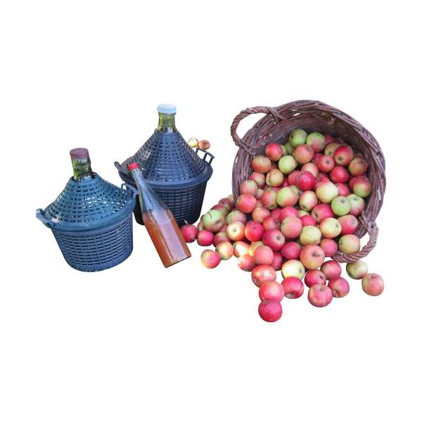 Korbflasche Glasballon von PureNature zum Entsaften