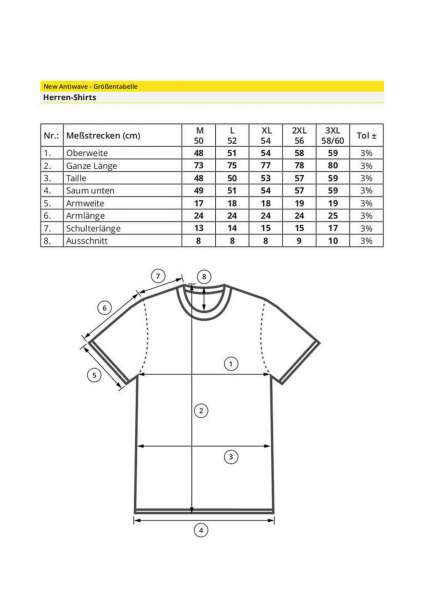 Antiwave Shirt - Herren Abschirmkleidung Elektrosmog