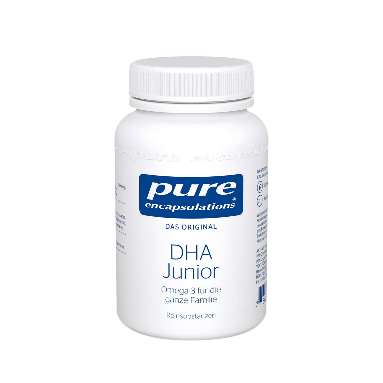 Pure Encapsulations Omega 3 Kapseln DHA Junior für Groß & Klein