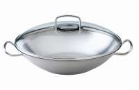 Fissler Wok Original Profi Collection 35 cm mit Glasdeckel Fissler Wok Original Profi Collection 35 cm mit Glasdeckel